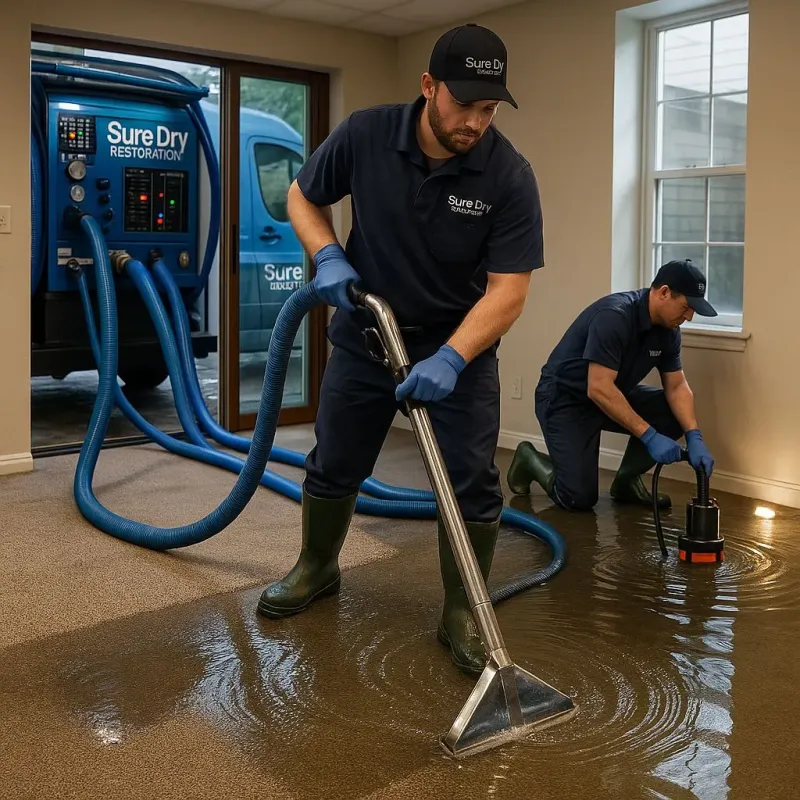 Water Extraction and Removal process in Ardmore, PA